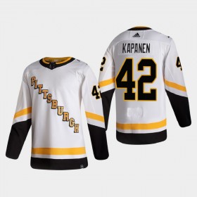 Pittsburgh Penguins Trikot Kasperi Kapanen 42 2020-21 Reverse Retro Authentic - Herren